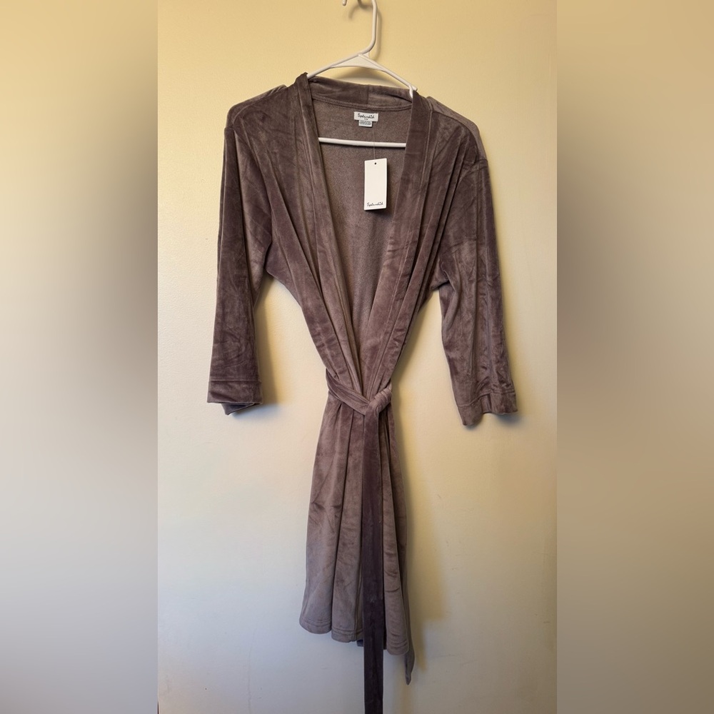 Splendid s/m velour bathrobe